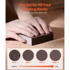 VEVOR Sanding Sponge, 10 Pcs, 60/80/120/180/220 Grit Assortment(2 Each), Washable and Reusable Sanding Blocks for Dry & Wet Use, Coarse to Fine Sandpaper Blocks, for Drywall Wood Metal Furniture
