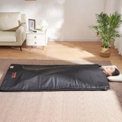 VEVOR Sauna Blanket for Detoxification, Portable Far Infrared Sauna for Home Relaxation, 1-6 Level Adjustable Temprature Rannge 95-185℉, 1-60 Minutes Timer, Far Infrared Carbon Heating Sauna Bag