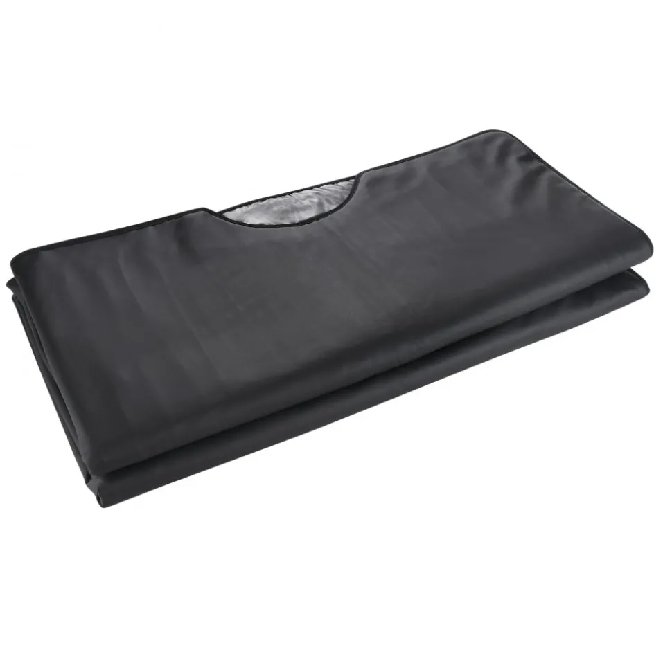 VEVOR Sauna Blanket for Detoxification, Portable Far Infrared Sauna for Home, PU Sauna Bag w/ Therapy Stones & Carbon Fiber Heating, 1-6 Level Adjustable Temp 95-185℉, 1-60 Minutes Timer, 75 x 35in