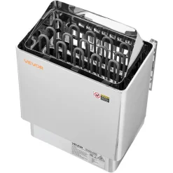VEVOR Sauna Heater, 4.5KW 240V Electric Sauna Stove, Dry Steam Bath Saunas Stove with Pre-Drilled Bracket, Fit 105 to 210 CU.FT Saunas Rooms, Steam Bath Stoves for Home, Commercial, Leisure Venues