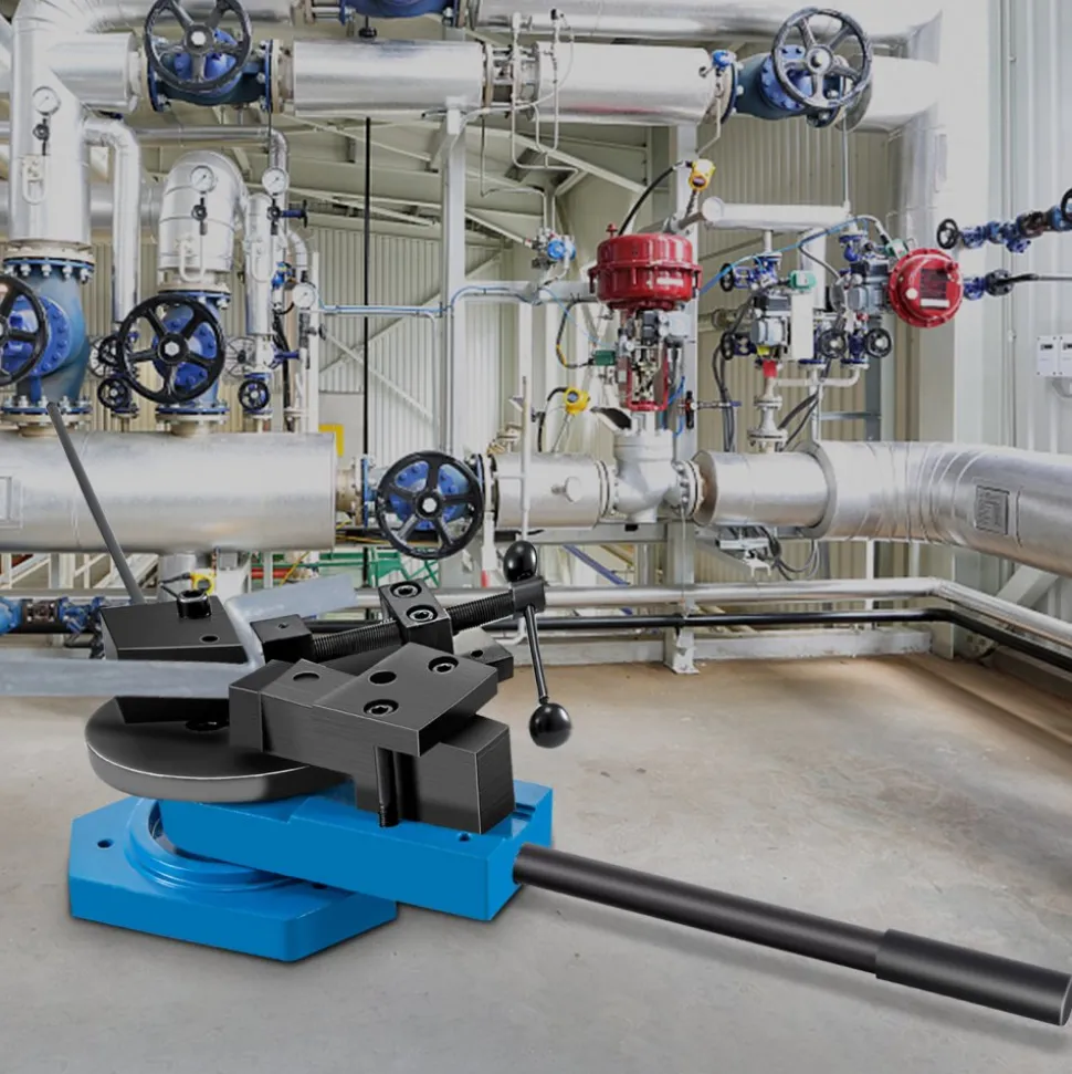 VEVOR SBG-40 Metal Scroll Bender High-Hardened Steel Scroll Bender Combination of Scroll Radius and Angle Bending Universal Metal Rod Bender For Steel Brass Cooper Aluminum