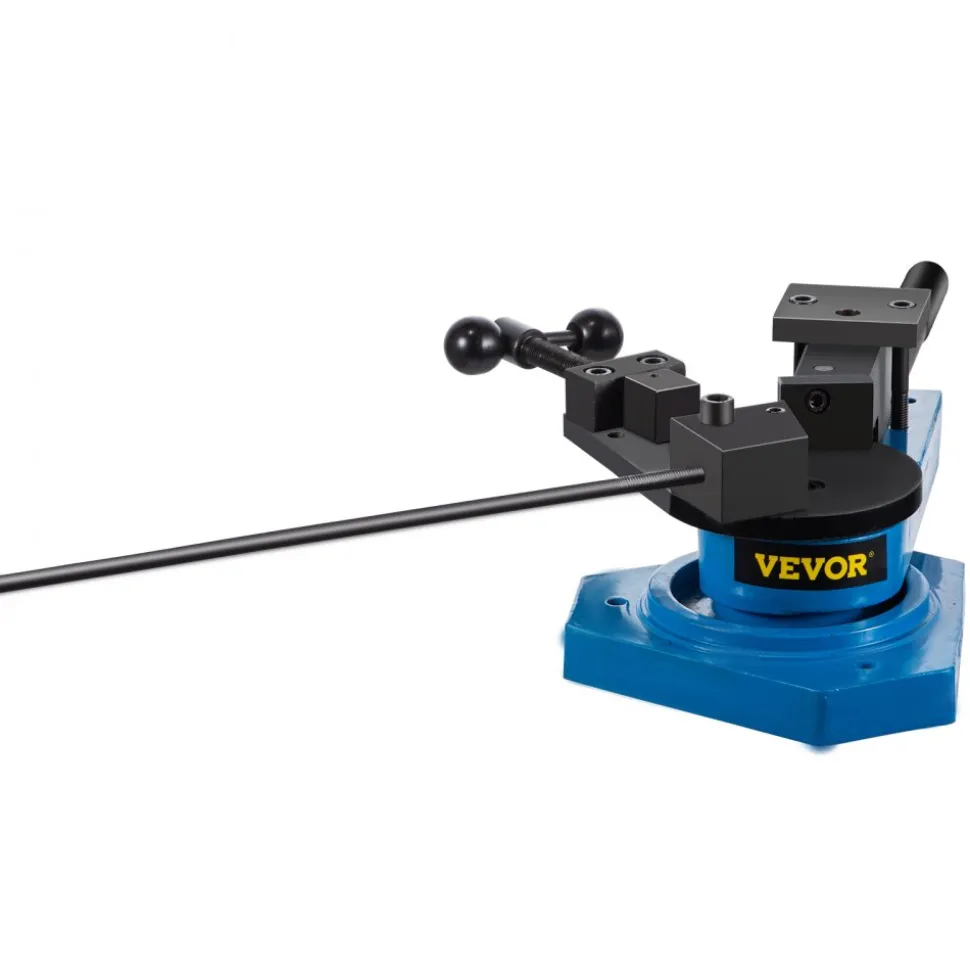 VEVOR SBG-40 Metal Scroll Bender High-Hardened Steel Scroll Bender Combination of Scroll Radius and Angle Bending Universal Metal Rod Bender For Steel Brass Cooper Aluminum
