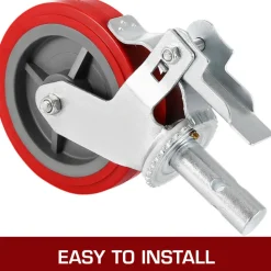 VEVOR Scaffolding Wheels Set of 4, 8