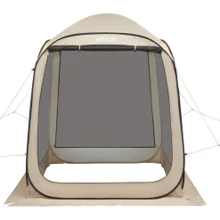 VEVOR Screen House Tent, 6 x 6 ft, 4-6 Person Pop Up Screen Tent, Portable Screened in Canopy with Carry Bag, Netting Sides, Ground Stakes, for Garden, Patio, Backyard, and Outdoor Activities, Beige