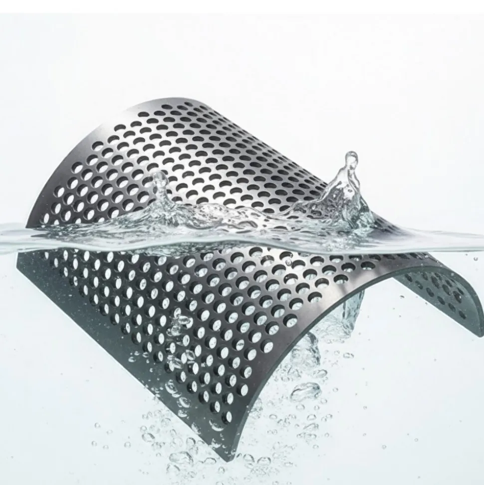 VEVOR Screen Mesh for Plastic Shredder, High-Quality Steel Durable Mesh, 0.39 in/10 mm High-Precision Aperture Screen, Compatible with Model 300 Plastic Grinder, Suitable for Medium Particle Recycling