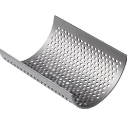 VEVOR Screen Mesh for Plastic Shredder, High-Quality Steel Durable Mesh, 0.39 in/10 mm High-Precision Aperture Screen, Compatible with Model 300 Plastic Grinder, Suitable for Medium Particle Recycling