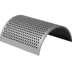 VEVOR Screen Mesh for Plastic Shredder, High-Quality Steel Durable Mesh, 0.236 in/6 mm High-Precision Aperture Screen, Compatible with Model 250 Plastic Grinder, Suitable for Micro Particle Recycling