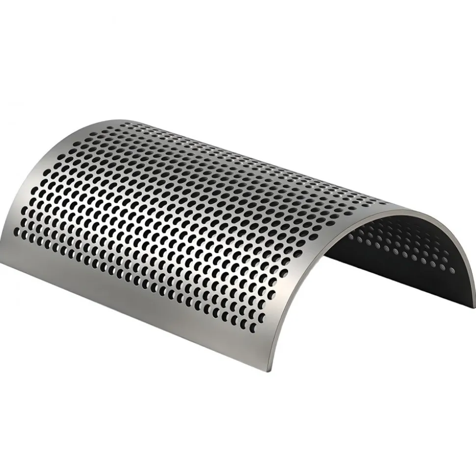 VEVOR Screen Mesh for Plastic Shredder, High-Quality Steel Durable Mesh, 0.315 in/8 mm High-Precision Aperture Screen, Compatible with Model 400 Plastic Grinder, Suitable for Small Particle Recycling