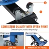 VEVOR Screen Printing Machine, 4 Color 4 Station 360° Rotable Silk Screen Printing Press, 21.2x17.7in Screen Printing Press, Double-layer Positioning Pallet for T-shirt DIY Printing