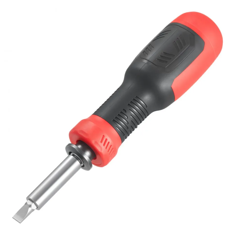 VEVOR Screwdriver Set, 13 in 1 Magnetic Multi Bit Mini Nut Driver Set, Phillips, Flat Head, Torx, Square Bits for Men, Manual Precision Repair Tool Kit for Sockets, Furniture, Home Appliances, Cars