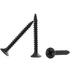 VEVOR Screws, #6 x 1-1/4 inch Length Drywall to Wood Collated Screw, All Purpose High-Hardness Alloy Steel Self Drilling Drywall Screws, for Home DIY, Space Renovation(1000 per Box)