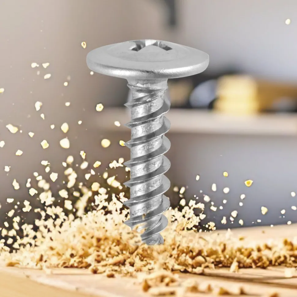VEVOR Screws, #8 x 3/4 inch Length Self Drilling Drywall to Wood Screw, All Purpose High-Hardness Stainless Steel Wall Anchors with a Phillips Drill Bit, Cross Slot for Home Renovation(300 per Box)