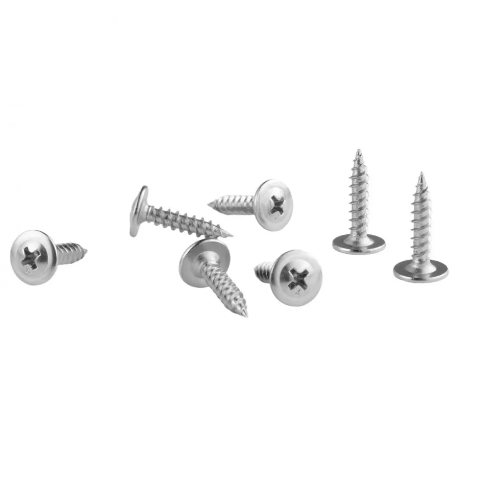 VEVOR Screws, #8 x 3/4 inch Length Self Drilling Drywall to Wood Screw, All Purpose High-Hardness Stainless Steel Wall Anchors with a Phillips Drill Bit, Cross Slot for Home Renovation(300 per Box)