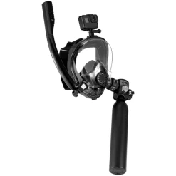 VEVOR Scuba Tank, 0.5L Portable Diving Tank, Diving Oxygen Cylinder Support 5-10 Minutes Underwater Breathing, 32.81 ft Diving Depth, Refillable Snorkel Air Tank Kit for Underwater Exploration Rescue