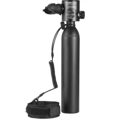 VEVOR Scuba Tank, 0.5L Portable Diving Tank with Pump, Diving Oxygen Cylinder Supports 5-10 Minutes Underwater Breathing, 98.43 ft Diving Depth, Refillable Snorkel Air Tank for Underwater Exploration