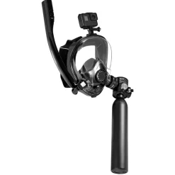 VEVOR Scuba Tank, 0.5L Portable Diving Tank, Diving Oxygen Cylinder Support 5-10 Minutes Underwater Breathing, 32.81 ft Diving Depth, Refillable Snorkel Air Tank with Pump for Underwater Exploration