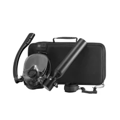 VEVOR Scuba Tank, 0.5L Portable Scuba Diving Tank, Diving Oxygen Cylinder Supports 5-10 Minutes Underwater Breathing, 98.43 ft Diving Depth, Lung Tank Kit with Snorkel Mask for Underwater Exploration