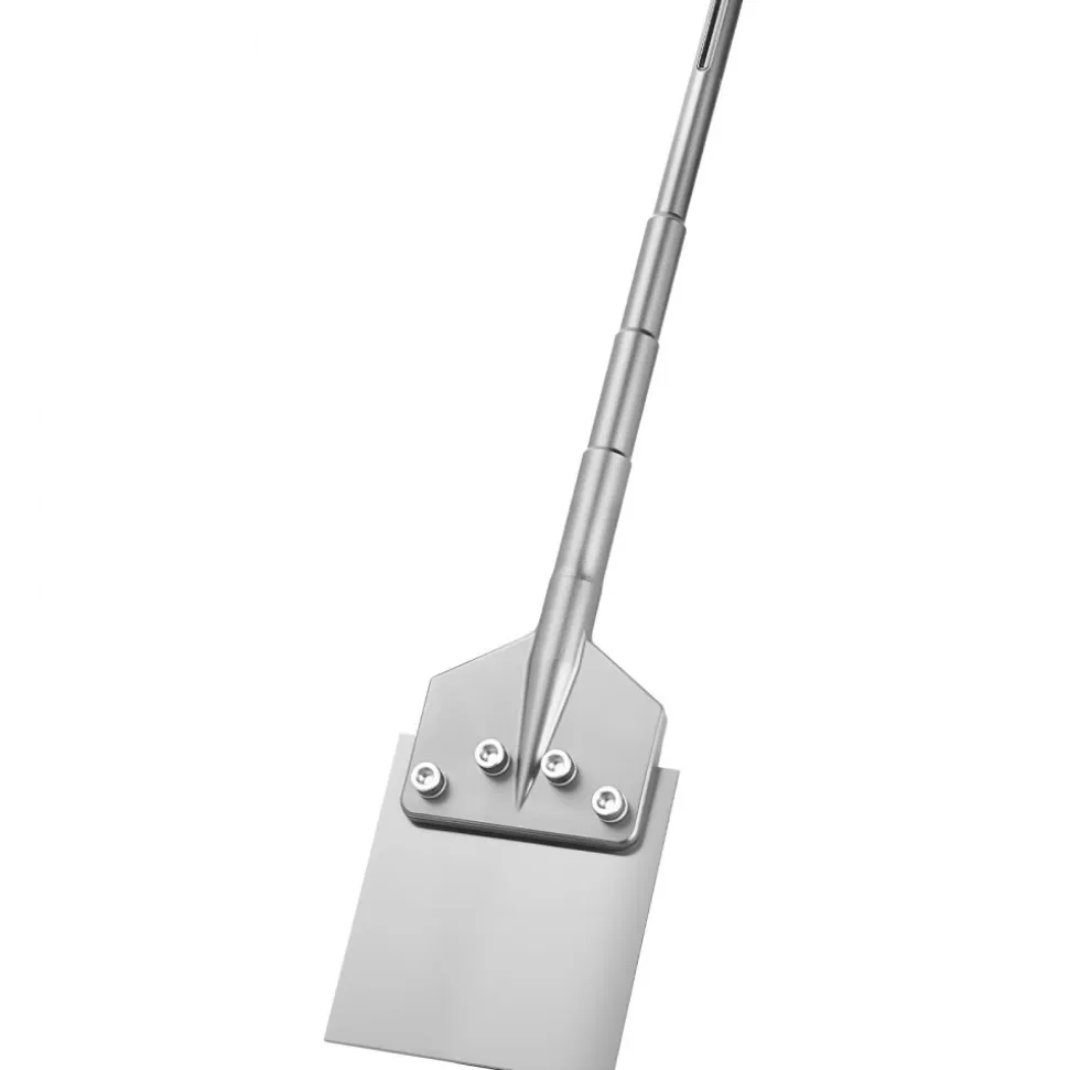 VEVOR SDS Max Floor Scraper, 24.8" x 5.9" Chisel Bit with SDS Max Shank, Compatible with Rotary Hammers, Heat Treated 40Cr Alloy Steel, Sharp Edge for Removing Laminate Flooring, Tiles, and Mortar