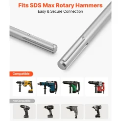 VEVOR SDS Max Scaling Chisel, 13.8