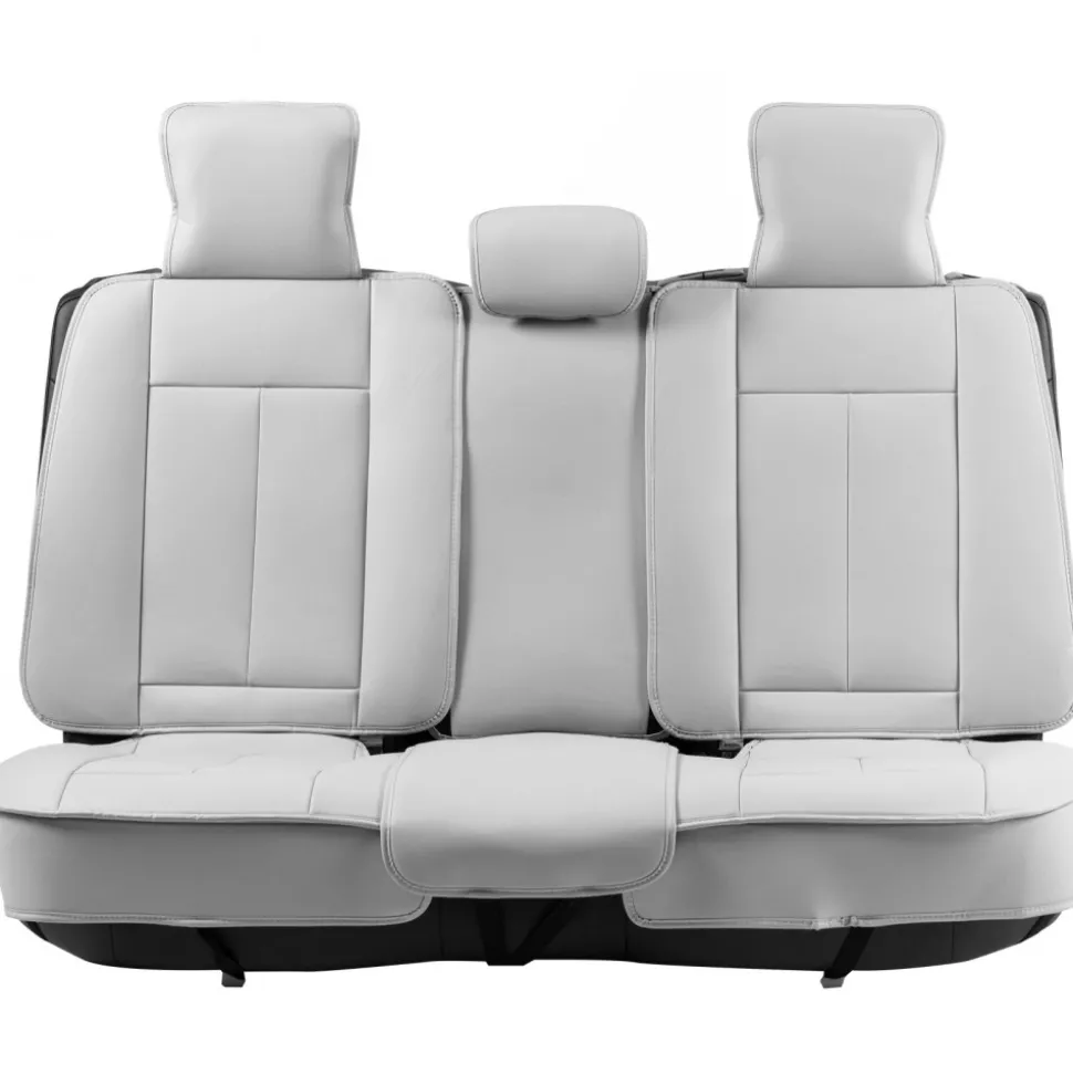 VEVOR Seat Covers, Universal Car Seat Covers Full Set Seats, Front and Rear Seat, 13pcs Faux Leather Seat Cover, Full Enclosed Design, Detachable Headrest and Airbag Compatible, for Most Car SUV Truck