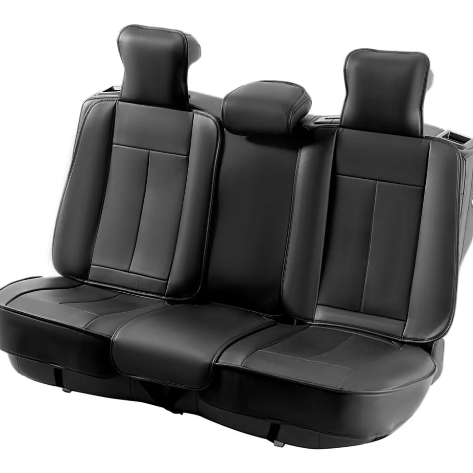 VEVOR Seat Covers, Universal Car Seat Covers Full Set Seats, Front and Rear Seat, 13pcs Faux Leather Seat Cover, Full Enclosed Design, Detachable Headrest and Airbag Compatible, for Most Car SUV Truck