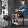 VEVOR Seated Calf Machine, 440 LBS Capacity Calf Raise Machine, Seated Calf Raise Leg Exercise Home Gym, Calf Workout Training Equipment, Lower Body Specialty Machine, Fit 1/2 inch Weight Plates