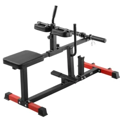 VEVOR Seated Calf Machine, 440 LBS Capacity Calf Raise Machine, Seated Calf Raise Leg Exercise Home Gym, Calf Workout Training Equipment, Lower Body Specialty Machine, Fit 1/2 inch Weight Plates