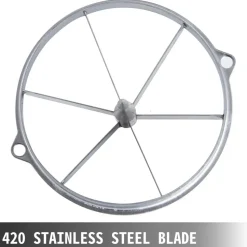 VEVOR 8-Section Commercial Easy Wedger Stainless Steel Blade Fruit Lime Slicer, Lemon Cutter 8 Wedges for Bar Restaurant