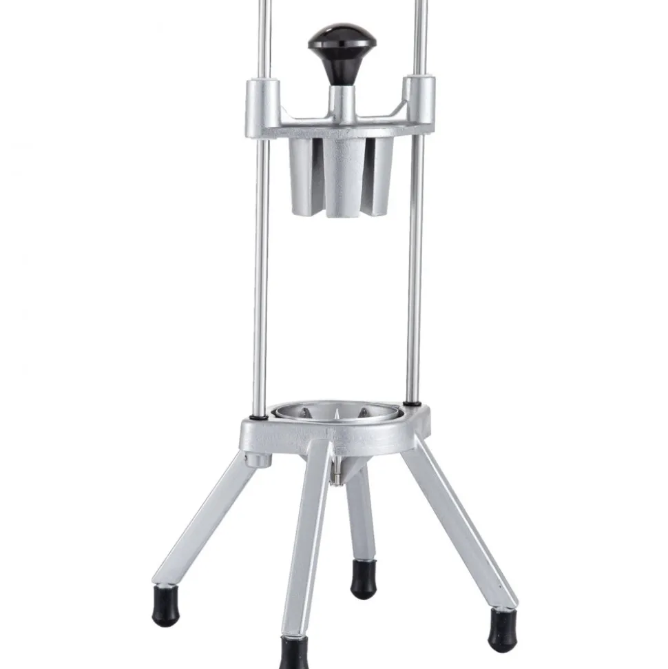 VEVOR 8-Section Commercial Easy Wedger Stainless Steel Blade Fruit Lime Slicer, Lemon Cutter 8 Wedges for Bar Restaurant