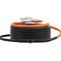 VEVOR Self-Regulating Pipe Heating Cable, 100-feet 5W/ft Heat Tape for Pipes Freeze Protection, Protects PVC Hose, Metal and Plastic Pipe from Freezing, 120V