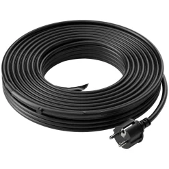 VEVOR Self-Regulating Pipe Heating Cable, 24FT 5W/FT Heat Tape for Pipes, Roof Snow Melting De-icing, Gutter and Pipe Freeze Protection