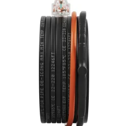 VEVOR Self-Regulating Pipe Heating Cable, 120-feet 5W/ft Heat Tape for Pipes Freeze Protection, Protects PVC Hose, Metal and Plastic Pipe from Freezing, 120V