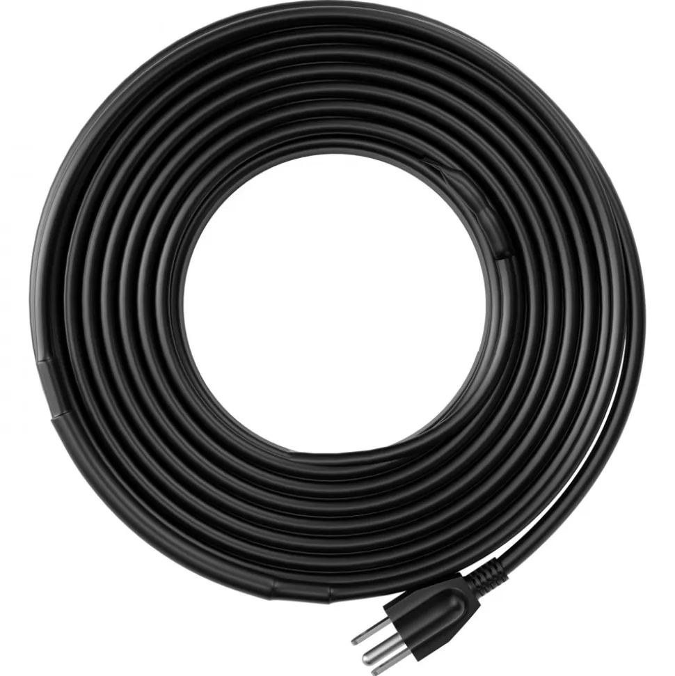 VEVOR Self-Regulating Pipe Heating Cable, 12FT 5W/FT Heat Tape for Pipes, Roof Snow Melting De-icing, Gutter and Pipe Freeze Protection