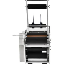 VEVOR Semi-Automatic Round Labeling Machine, 20-50pcs/min, Electric Bottle Label Applicator for Round Bottles, Round Bottle Labeler Suitable for Bottle Diameter 0.78-4.72 inches (with Pressing Bar)