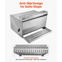 VEVOR Semi-Truck Step Tool Box, 31