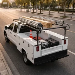 VEVOR Service Body Truck Ladder Rack 1000LBS Capacity Over-Cab Trucks Rack, 21