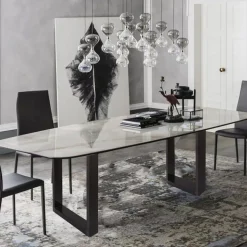 VEVOR Set of 2 Steel Table Legs, 28''Height 31''Wide Dining Table Legs, Heavy Duty 3.1