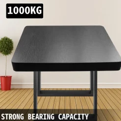 VEVOR Set of 2 Steel Table Legs, 28''Height 35''Wide Dining Table Legs, Heavy Duty 3.1