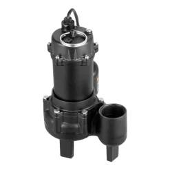 VEVOR Sewage Pump System, 1/2 HP, 4800 GPH Cast Iron Sewage Pump with Basin Kit, 120 Volt, Automatic On/Off Outdoor Water/Seepage Collection and Removal System with Float Switch, 2