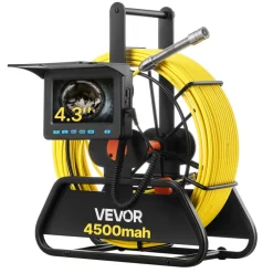 VEVOR Sewer Camera, 98 ft/30m, 4.3