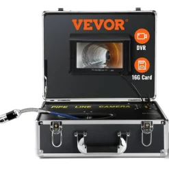 VEVOR Sewer Camera, 230 ft/70 m, 9