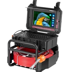 VEVOR Sewer Camera, 165 ft/50m, Self-Leveling Drain Camera with 10.1