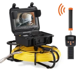VEVOR Sewer Camera with 512Hz Locator,300 ft/91.5 m, 9
