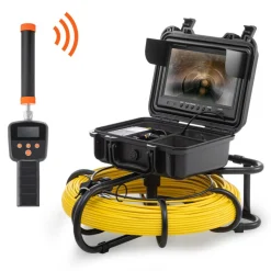 VEVOR Sewer Camera with 512Hz Locator,300 ft/91.5 m, 9