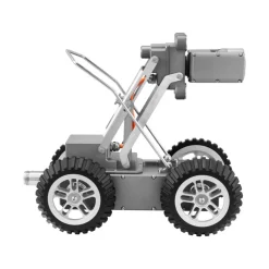 VEVOR Sewer Pipe Inspection Robot, 394FT Pipeline Detection Crawling Robot with 2MP Front/Rear Cameras & Touchscreen Tablet, IP68 Plumbing Camera with Lights & Distance Counter for Industrial Pipes