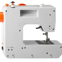 VEVOR Sewing Machine, Portable Sewing Machine for Beginners with 38 Built-in Stitches & Reverse Sewing, Dual Speed Sewing Machine with Extension Table Foot Pedal, Accessory Kit Family Home Travel