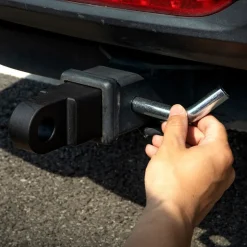 VEVOR Shackle Hitch Receiver, Fits 2" Receivers, 52900 lbs Breaking Strength, Heavy Duty Towing Accessories with Trailer Hitch Lock Pin for Trucks, Jeeps, Off-Road Vehicle Recovery, Aluminum Alloy