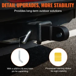 VEVOR Shackle Hitch Receiver, Fits 2