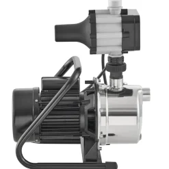 VEVOR Shallow Well Pump, 1HP 115V, 1200 GPH 145 ft Head, Portable Stainless Steel Sprinkler Booster Jet Pumps with Automatic Controller for Garden Lawn Irrigation system, Water Transfer