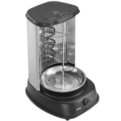 VEVOR Shawarma Grill Machine, Vertical Chicken Shawarma Cooker Machine Countertop, Electric Stainless Steel Broiler Gyro Rotisserie Oven Doner Kebab Machine, for Home Restaurant Kitchen Parties